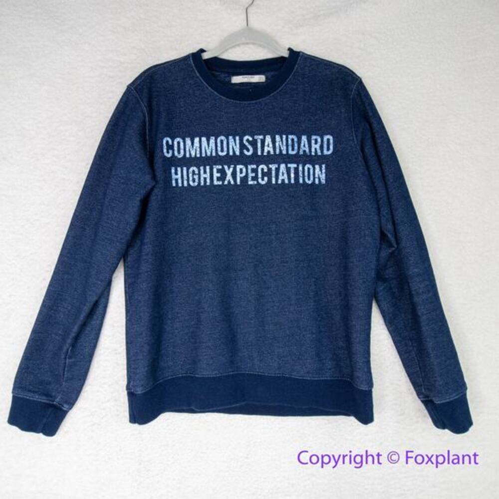 Mango‎ men's navy blue sweatshirt, US size S